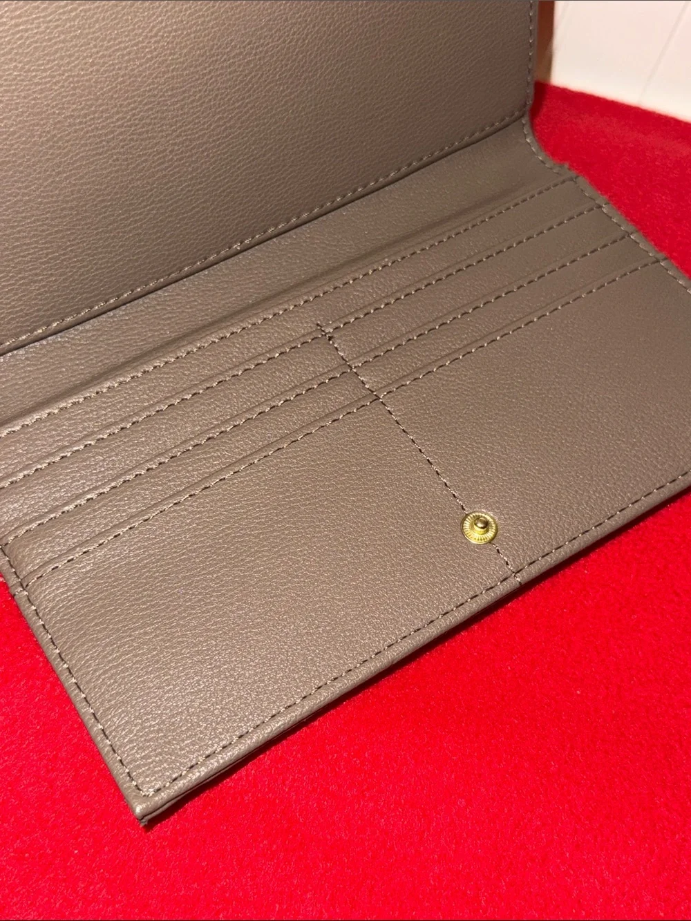 Katie Loxton Zip Zana Wristlet Wallet Mocha